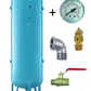 Painted 3000Ltr 16 Bar Vertical Compressed Air Receiver Tank & Fittings - 4101000969 - airlinkcompressors.com