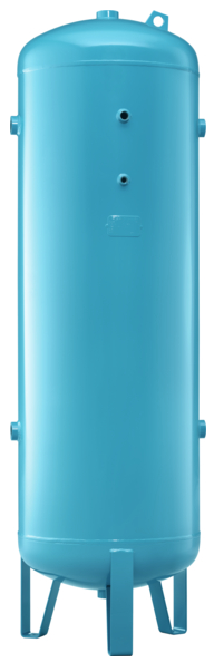 Painted 3000Ltr 16 Bar Vertical Compressed Air Receiver Tank & Fittings - 4101000969 - airlinkcompressors.com