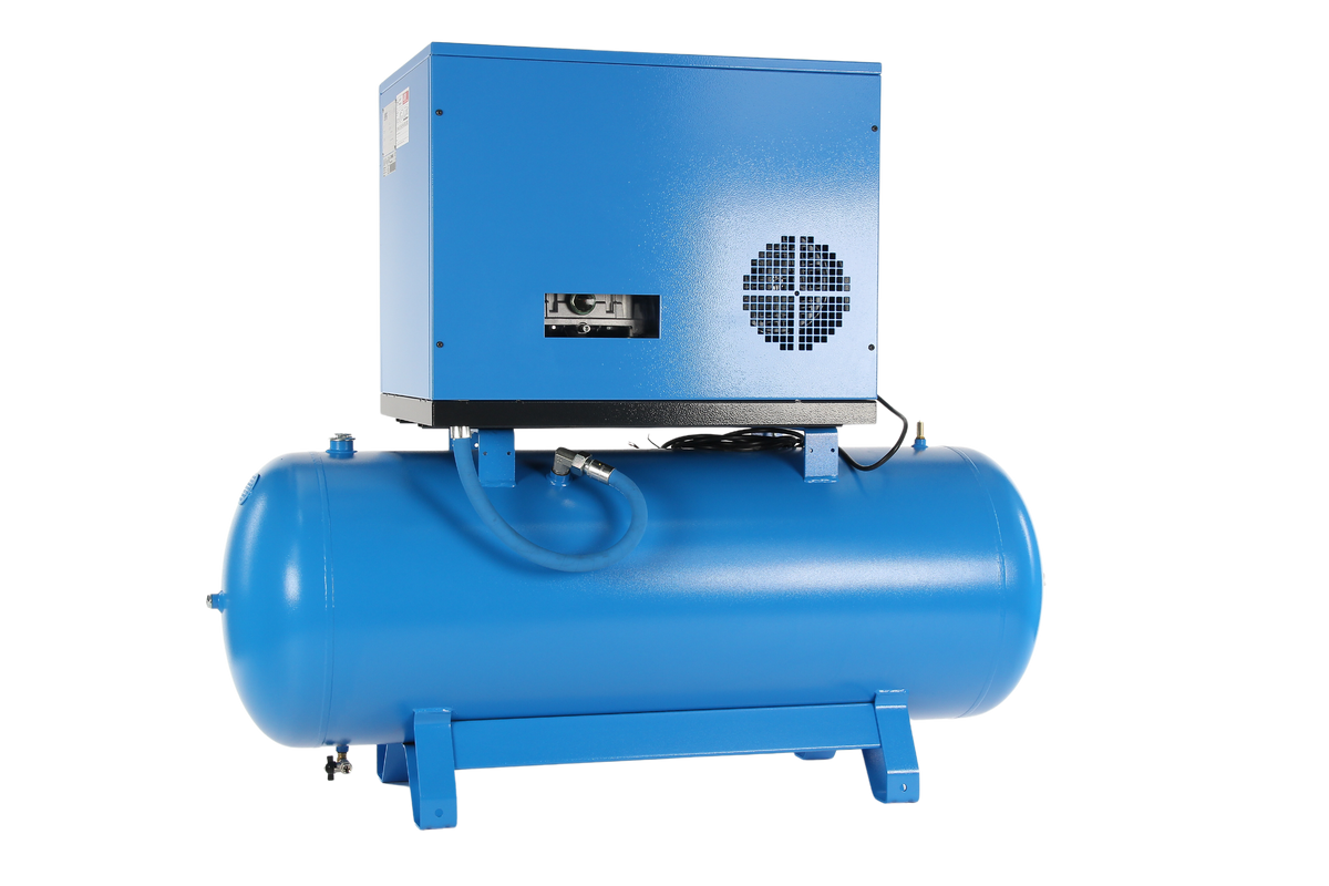 ABAC LN1 B5900 270L Tank Mounted Silenced Air Compressor T5.5 415 Volt 20CFM - 4116026060 - airlinkcompressors.com