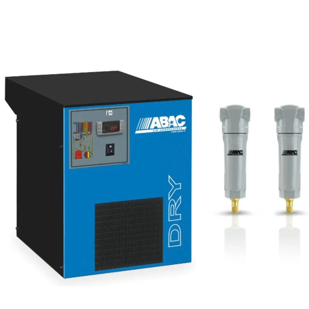 ABAC DRY 45 27 CFM Compressed Air Dryer & Filters. 4102005871 + 2 × Filters