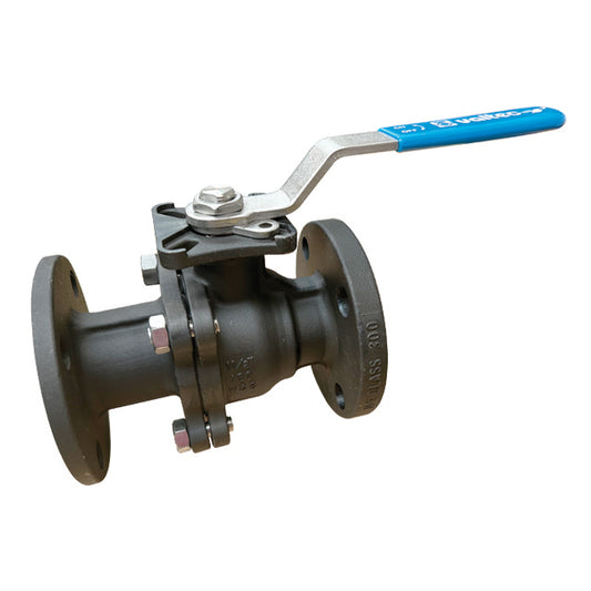 1 1/2" Valtec Carbon Steel Ball Valve Flanged ANSI 300. VS 8647