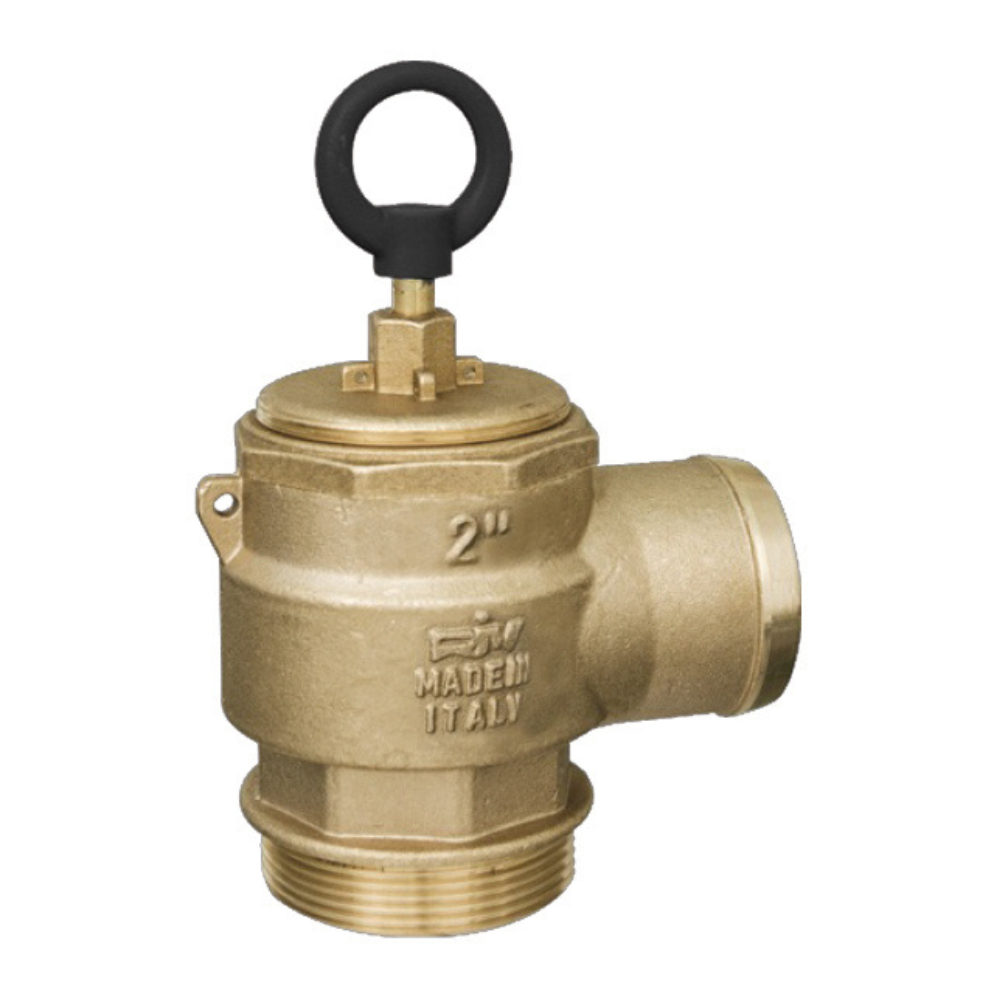 1 1/4" RIV Vacuum Tanker Pressure Relief Valve Hose Connection  RIV250