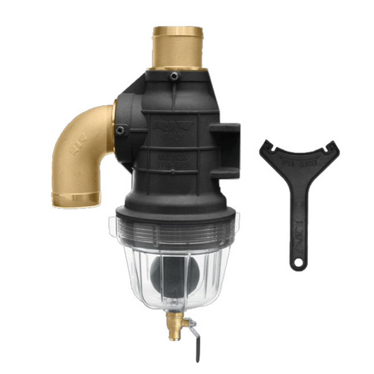 80mm RIV Large Capacity Syphon Hose Connection with Discharge Cock. RIV337