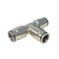 6mm Tee Union - Push-in Fitting. JMPU - thevalveshop.co.uk