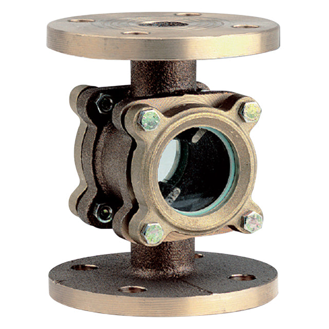 4" FP Bronze Sight Glass Flanged PN16. VS1308