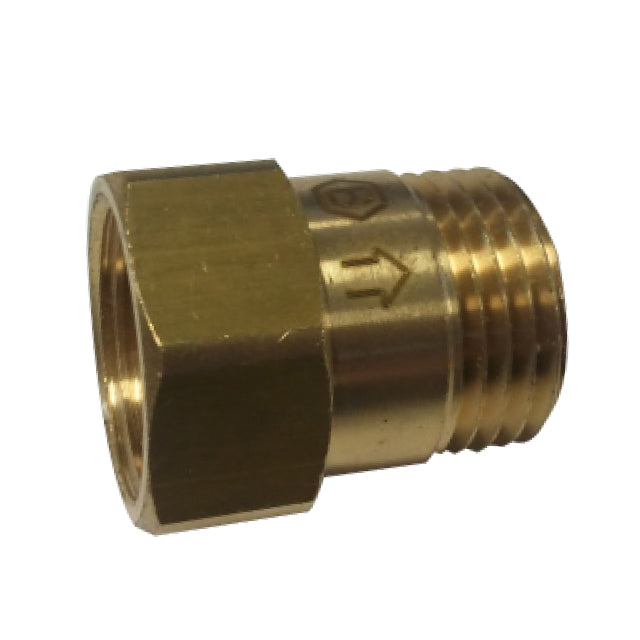 1/2" Brass Mini Check Valve Female x Male. VS2233