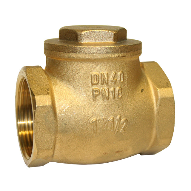 2 1/2" Brass Swing Check Valve Metal Seat. VS2250