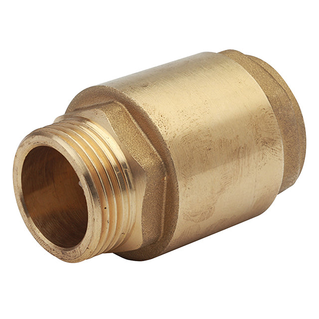 1/2" Brass Spring Check Valve Male x Female  VS2277