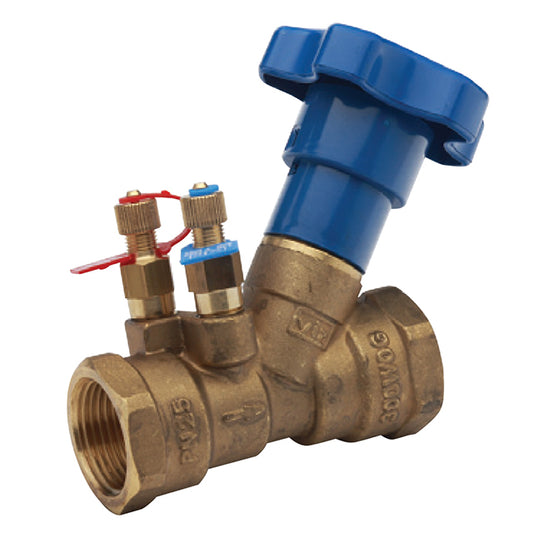 1" Zetkama Double Regulating Balancing Valve FODRV. VS2490