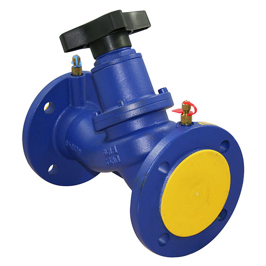 4 double regulating balancing valve vodrv flanged pn16 lv2495