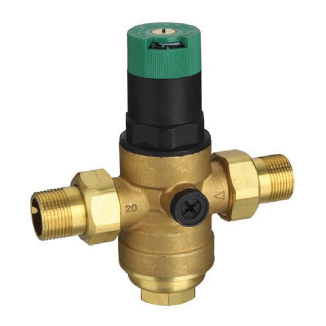 3/4" Brass Pressure Reducing Valve PN25 Built-in Stainless Steel Filter. VS 2956