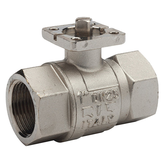 1/2" RIV Brass Ball Valve ISO Top WRAS Approved. VS4500