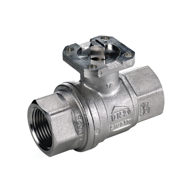 1 1/2" RUB Brass Ball Valve  EN331 Gas Approved  ISO Top  VS 4502