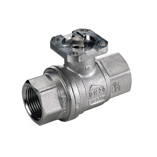 1" RUB Brass Ball Valve  EN331 Gas Approved  ISO Top  VS 4502