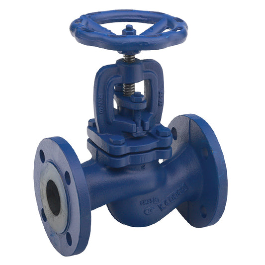 1/2" Zetkama Cast Iron Globe Valve Flanged PN16. VS5200