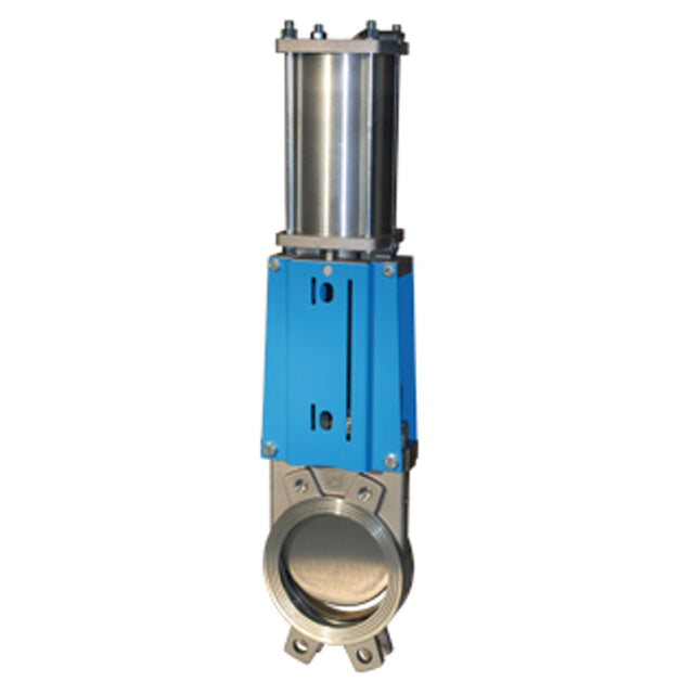 12" Watergates Stainless Steel Knife Gate Valve Unidirectional Double Acting Actuator. VS5815