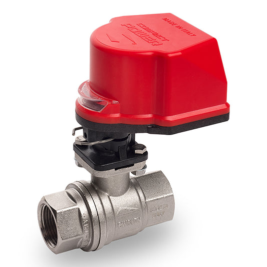 1 brass ball valve a mini electric actuator