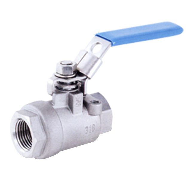 1" Stainless Steel Ball Valve 2 Piece 3000psi Rated. VS6210