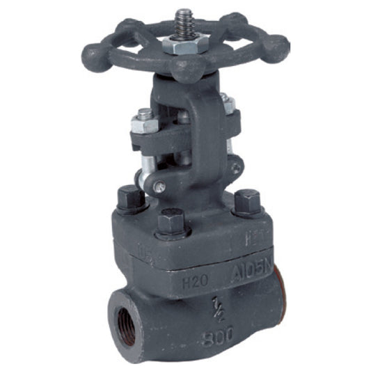 1/2" Forged Steel Gate Valve Screwed NPT. VS7700