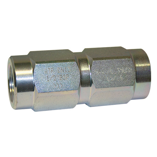 1/4" Carbon Steel Hydraulic In-line Check Valve ATR Series. VS8970