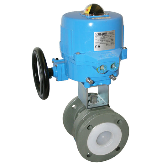 Ductile Iron Ball Valve – Gas Approved – Aluminium Electric Actuator. VS9455AL