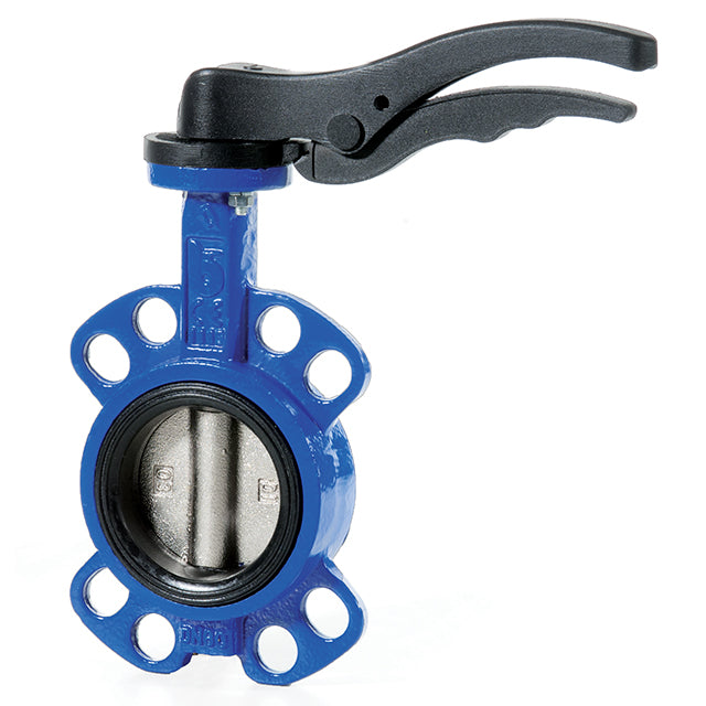 16 multi flange wafer pattern butterfly valve stainless steel disc fkm viton liner lv9928