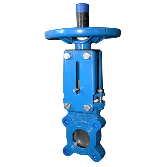 2 1/2" Cast Iron Knife Gate Valve Unidirectional Handwheel Operated  Lugged PN10. VS9990