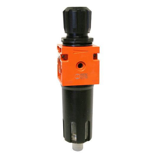 1/2" Filter Regulator - Semi-automatic Drain - MSN04