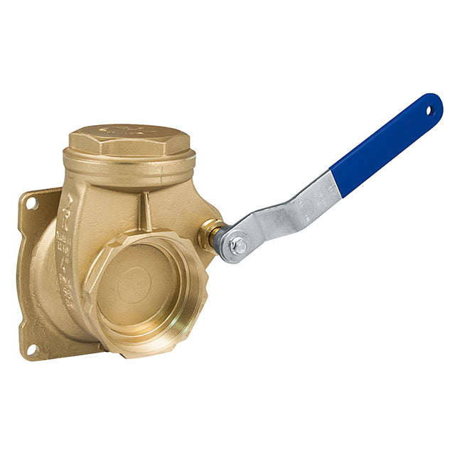 4 brass lever gate valve riv580