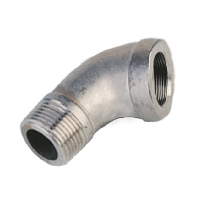1 1/2" Stainless Steel 45° Elbow Male x Female. SS121