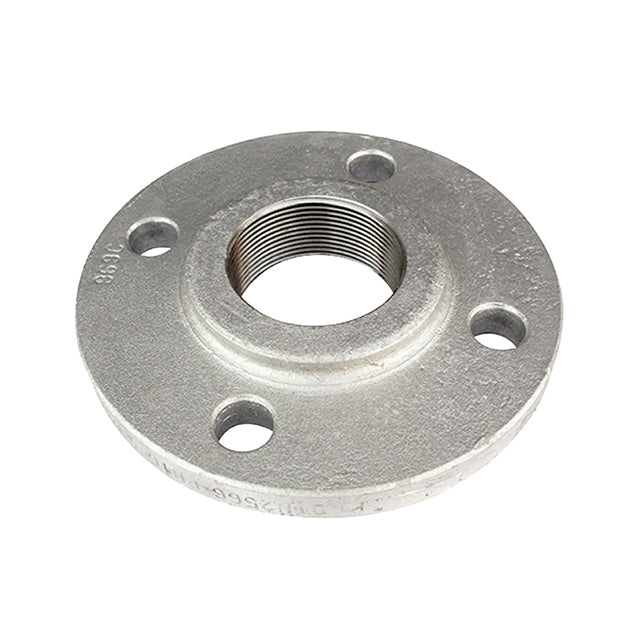 1" 316 Stainless Steel Flange PN16 16/4 Screwed BSPT Connection Stainless Fittings Range. SSFL30SSF