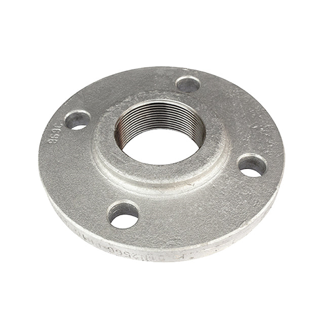 1 1/4" 316 Stainless Steel Flange - PN16 - 16/4 - Screwed BSPT Connection - SSFL30