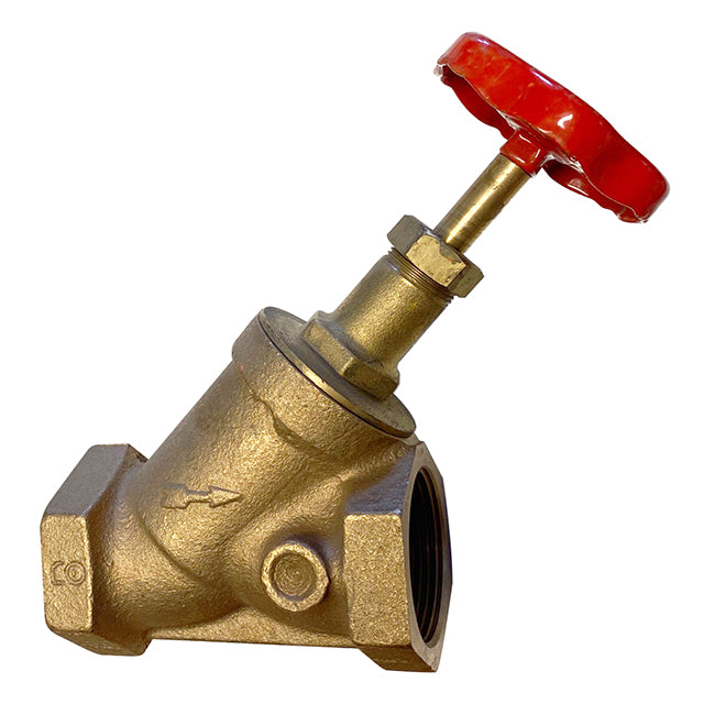 1 1 2 bronze y pattern globe valve pn10 a range clearance zv 190473 a