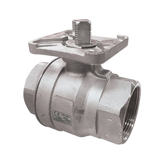 1 1/2" Stainless Steel Ball Valve – Pneumatically Actuated – VS 6020/6021