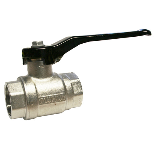1 1/2" Brass Ball Valve Degreased. VS4490D