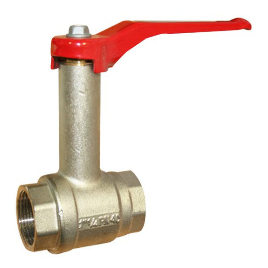 1 1/2" Brass Ball Valve with Fixed Extended Neck. VS4169