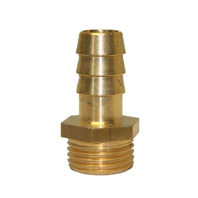 1 1/2" x 1 1/2" RIV Brass Male Hose Tail. VS3100