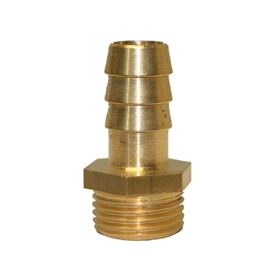 1 1/2" x 1 1/2" RIV Brass Male Hose Tail. VS3100