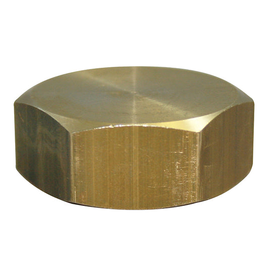1 1/2" RIV Brass Cap. BF3490