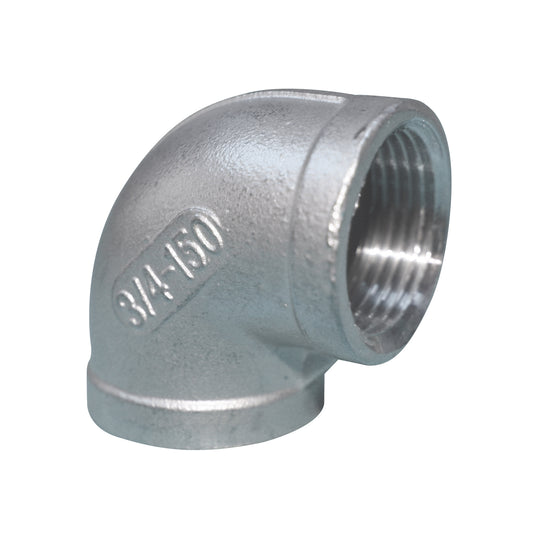 1 1/2" Stainless Steel 90° Elbow. SS090