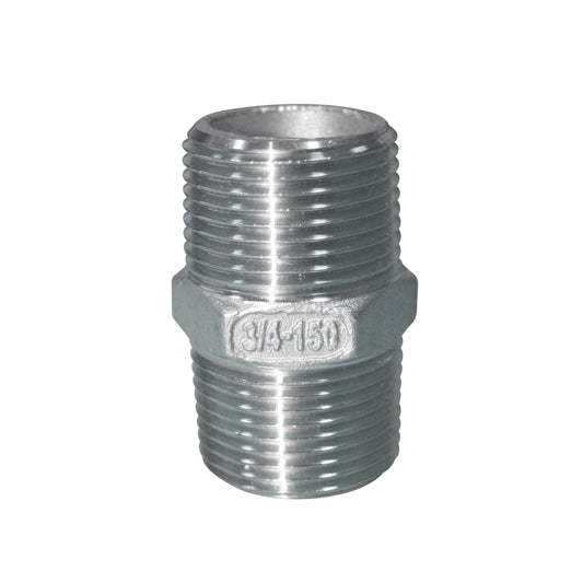 1 1/2" Stainless Steel Hex Nipple. SS280