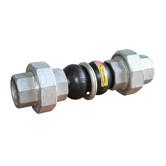 1 1/4" Galvanised Iron Union Ends EPDM Bellows WRAS. VS9868