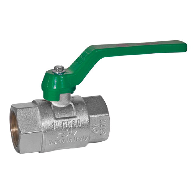1 1/4" RIV Brass Ball Valve Heavy Pattern Lever Operated   VS4220