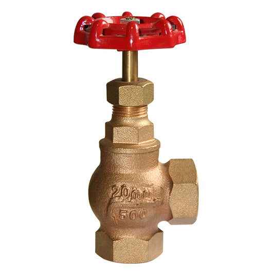 1 1/4" UTAM Bronze Globe Valve PN25 Angle Pattern. VS1532