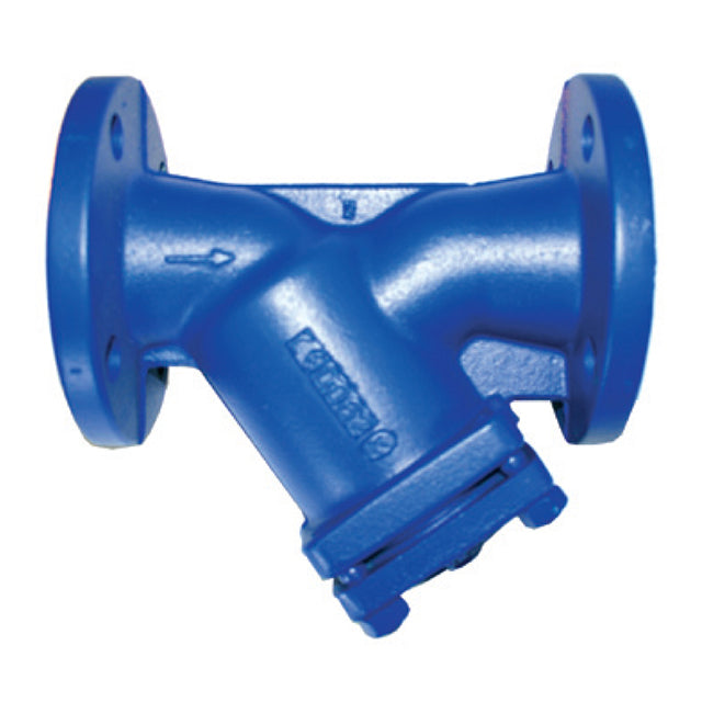 1 1/4" Zetkama Cast Iron Y Strainer Flanged PN16. VS5185