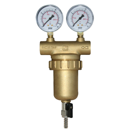 1/2" Maigorani Self-cleaning Filter with Pressure Gauges. VS2516