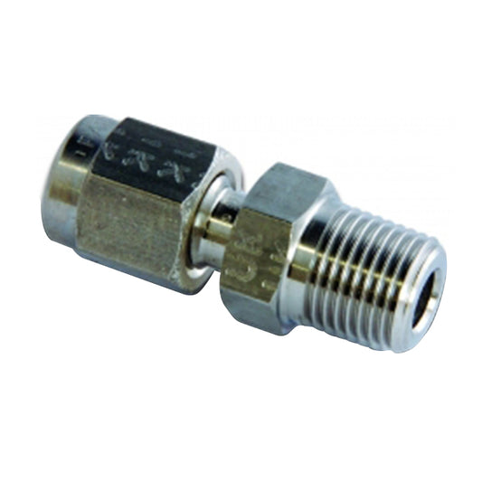 1/4" Male Stud Fitting Stainless Steel Push Fit. Actuator UF02SSCMS