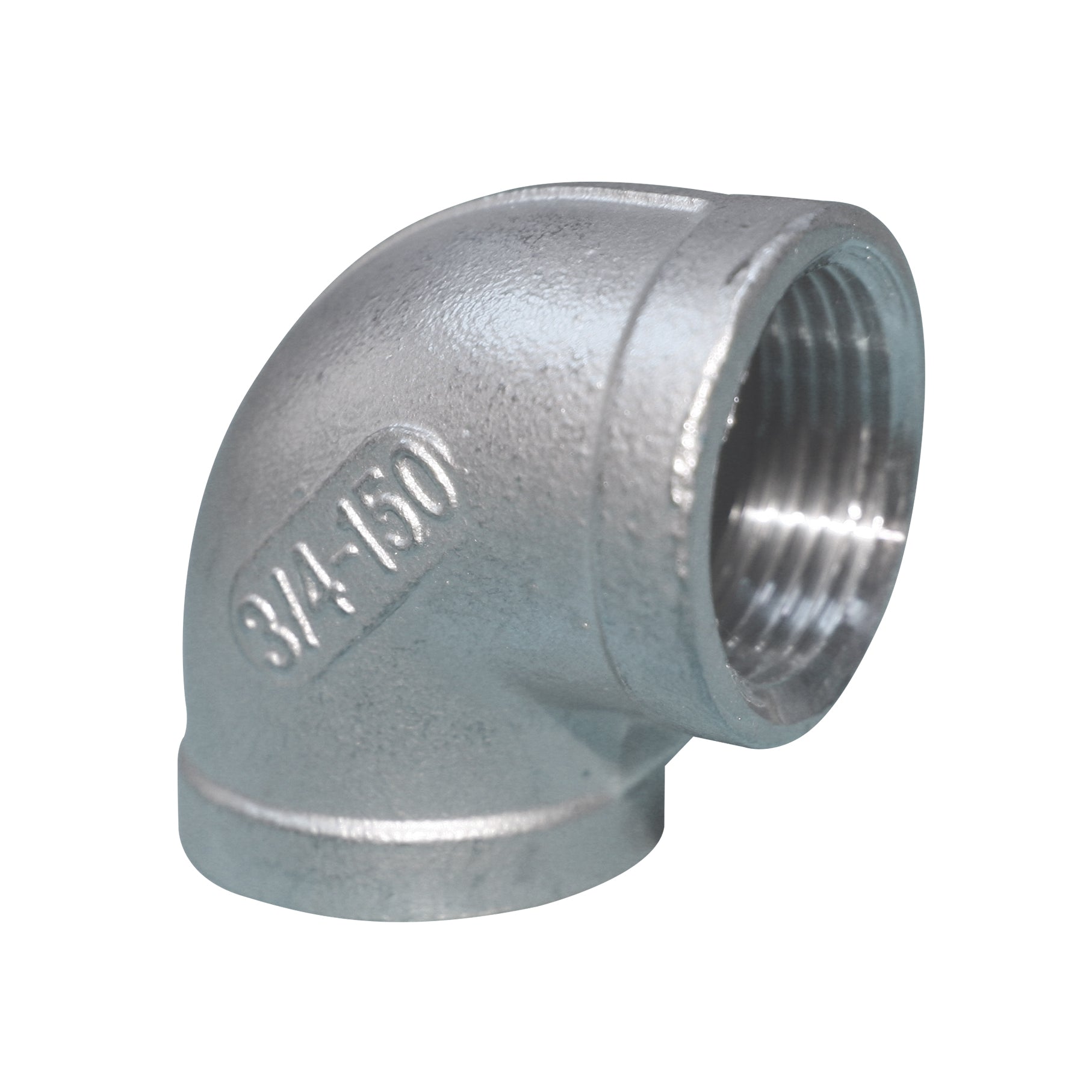 2 1/2" Stainless Steel 90° Elbow. SS090