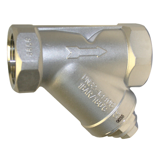 2 1/2" Valtec Stainless Steel Y Strainer Screwed BSPP  VS6900