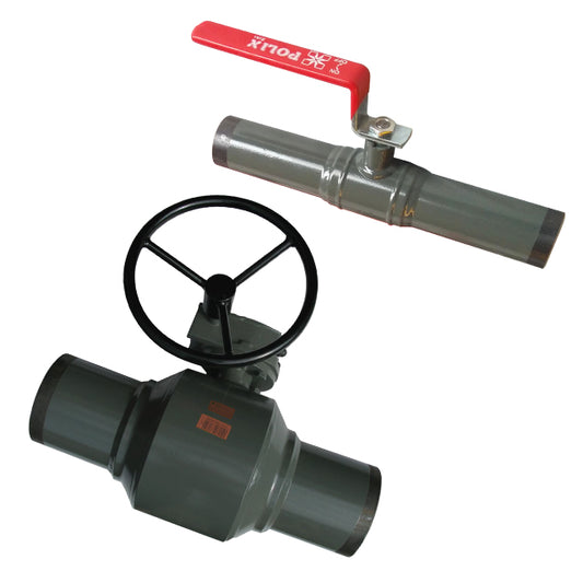 2" Polix Carbon Steel Ball Valve Butt Weld Full Bore. VS8820